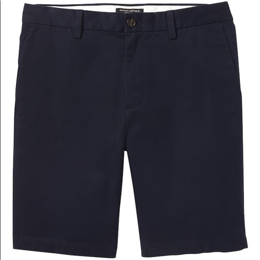 Aiden Slim Stretch-Cotton 10" Short